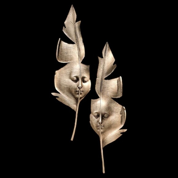 Aurora and Hespera Wall Mask Art { Set of Two } - Picture 3 of 3